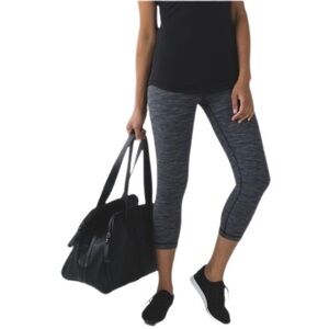 lululemon athletica Gray Cropped Leggings, 10
